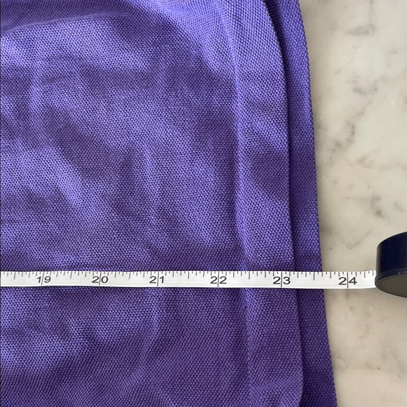 LACOSTE Women’s 1/2 Patron Polo Short Sleeve Shirt in Rich Purple M - Picture 16 of 16